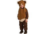 Star Wars Deluxe Baby Ewok E Wok Costume Toddler 12 24M