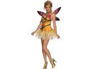 Adult s X Small Size 0 2 Naughty Nymph Sexy Fairy Pixie Costume