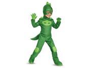 Childs Boy s Deluxe Gekko PJ Masks Superhero Costume Small 4 6