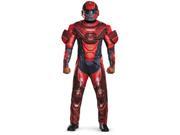 Men s Halo Guardians Nightfall Red Spartan IV Armor Costume XL 42 46