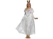 Women s Deluxe Alice Through The Looking Glass White Queen Costume Medium 8 10