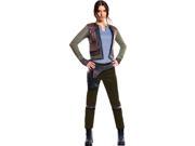 Women s Deluxe Star Wars Rogue One Jyn Erso Rebellion Rebel Costume Large 12 14