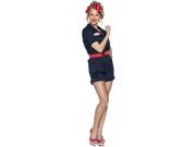 Womens Adult Sexy Riveting Rosie Costume X Small Small 0 2