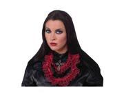 Adult's Old Demon Night Creature Nosferatu Vampire Jabot Costume Accessory Adult's Old Demon Night Creature Nosferatu Vampire Jabot Costume Accessory