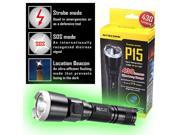 Nitecore P15 LED Flashlight 430 Lumens CREE XP G2 LED Uses 1x 18650 or 2x CR123A Batteries