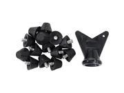 Sof Sole Black 1 2 Nylon Replacement Cleats