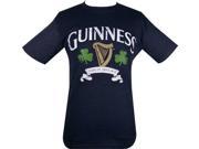Guinness Distressed Shamrock T Shirt
