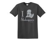I Heart Shakespeare T Shirt M