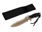 Full Tang 12 Silver Combat Ready Hunting Knife Sharp With Sheath
