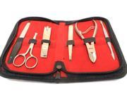 Bdeals 6pc Manicure Set with Pouch Stainless Steel