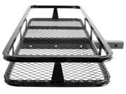 48 Basket Style Bumper Cargo Hitch Carrier with a 500 lb. Capacity