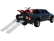 71 x 51 Extra Wide Tri Fold Aluminum ATV Loading Ramp