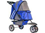Blue Zephyr 3 Wheel Pet Jogging Stroller