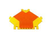 Linebacker Polyurethane Heavy Duty General Purpose 5 Channel Y Cable Protectors Orange Lid with Yellow Ramp