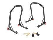 Black Widow Front Lift Pin Rear Swingarm Stand Kit