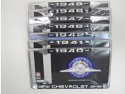 Pick 1 1940 1941 1942 1946 1947 1948 1949 Chevy License Plate Tag Frame Holder