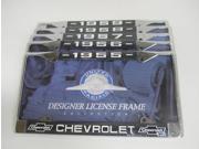 Pick 1 1955 1956 1957 1958 1959 Car Truck Chevy License Plate Tag Frame Holder