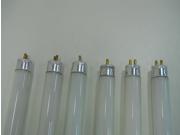 6 F8T5WW Fluorescent Light Bulbs Tubes 8 Watt 8W T5 Warm White 12