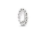 Bling Jewelry Beaded Sterling Silver Spacer Bead Fits Pandora Charms