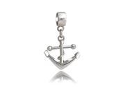 Bling Jewelry Sterling Silver Nautical Anchor Dangle Charm Pandora Compatible Bead