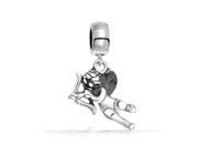 Bling Jewelry Antique Style Sterling Silver Dangling Cupid Charm Bead Pandora Compatible
