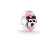 Bling Jewelry Mouse like Mickey Murano Glass Sterling Silver Pandora Compatible