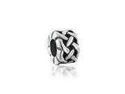 Bling Jewelry 925 Sterling Silver Celtic Knots Bead Compatible with Pandora Charms