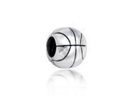 Bling Jewelry Basketball 925 Sterling Silver Sports Bead Pandora Compatible