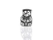 Bling Jewelry Sterling Silver Teddy Bear Animal Charm Bead Pandora Compatible