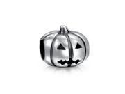 Bling Jewelry 925 Sterling Silver Pumpkin Holiday Bead Charm Pandora Compatible