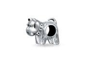 Bling Jewelry Scottie Dog Animal Bead Fits Pandora Charms 925 Sterling Silver