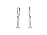 Bling Jewelry Sterling Silver Drop Leverback Earrings Pandora Compatible
