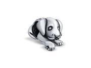 Bling Jewelry .925 Sterling Silver Cute Puppy Dog Bead Fits Pandora Chamilia Troll Biagi