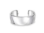 Bling Jewelry High Polished 925 Sterling Silver Cuff Bracelet Wide Bangle