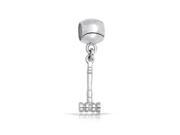 Bling Jewelry 925 Sterling Silver Judicial Gavel Dangle Charm Judge Bead Fits Pandora