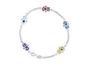 Bling Jewelry Turkish Evil Eye Jewelry Sterling Silver Hamsa Bracelet Bling Jewelry Turkish Evil Eye Jewelry Sterling Silver Hamsa Bracelet