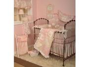 Cotton Tale Girls 4 piece Pink Crib Bedding Set in Heaven Sent