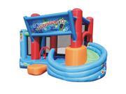 Kidwise Celebration Bounce House with Tower Slide Blower Included