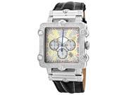 JBW Men s Phantom Silver Diamond and Stainless Steel Watch
