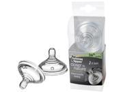 Tommee Tippee Closer to Nature Medium Flow Nipples Set of 2