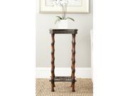 Safavieh Blanch Dark Brown Side Table