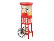 Nostalgia Electrics Vintage Collection 48 inch Old Fashioned Movie Time Popcorn Cart
