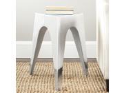 Safavieh Indium Triangle Silver Side Table