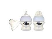 Tommee Tippee Closer to Nature 5 ounce Sensitive Tummy Feeding Bottle Pack of 2