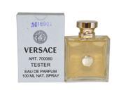 Versace Pour Femme Women s 3.4 ounce Eau de Parfum Spray Tester