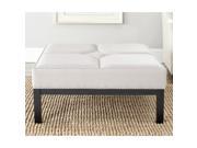 Safavieh Terrence Taupe Cocktail Ottoman