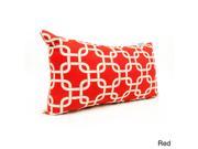 Links Small Pillow Red