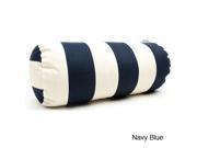 Majestic Home Goods Vertical Stripe Round Bolster Pillow