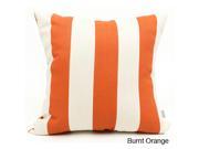 Majestic Home Goods Vertical Stripe Large Square Pillow