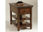 Tanner Collection Wood Chairside Table
